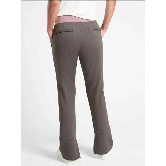 Athleta Hermosa Pull On Pants Shale Pink Trim size Small Style #599720 - Picture 7 of 9